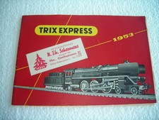 Trix Express Katalog 1953,+ Vollmer Preisliste Oberleitung für Trix, guter Zust.