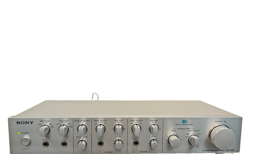 Sony 555 vintage microphone - sony,
