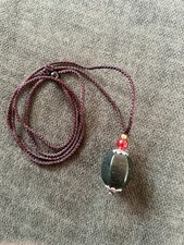 Echte Jade-Halskette