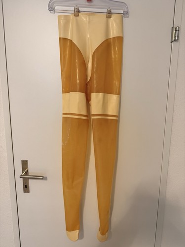 Latex strumpfhose chloriert - latex,