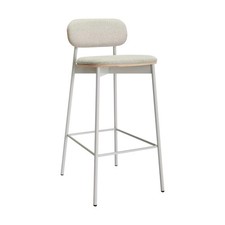 4 Moderne Barhocker vom dänischen Designerduo Says Who in Hellgrau