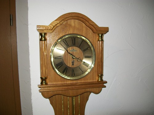 Wanduhr holz meister - , anker