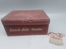 Antiker Ernst Leitz Wetzlar,Leica,Originalkarton,Schachtel,leere Box,Kartonage