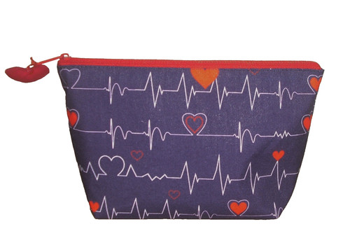 Tasche genäht unikat kosmetik - unikat,