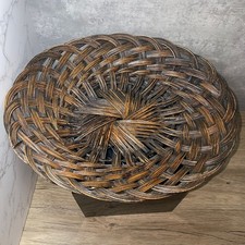 Großer ovaler Korb Deko