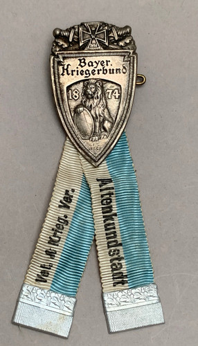 Abzeichen bayer kriegerbund - abzeichen, bayer.
