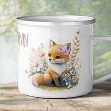 Emaille Tasse personalisiert