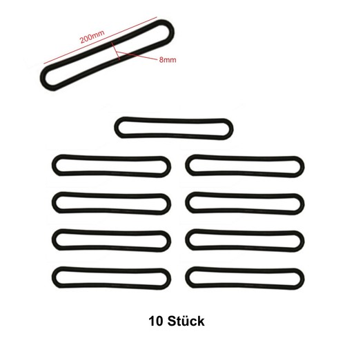 10x spanngummi planenspanner - spanngummi,