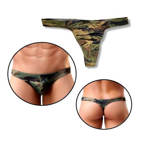 Männer camouflage string - camouflage,