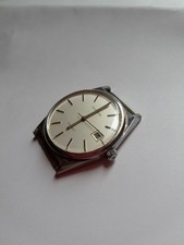 dugena handaufzug herren uhr, 1977 78, classic silber