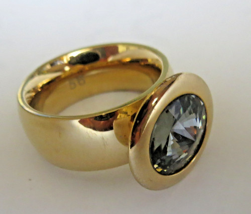Qudo wechselring gold - gold, /