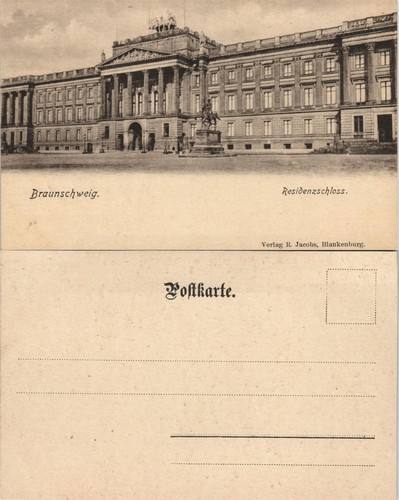 Ansichtskarte braunschweig - ansichtskarte,