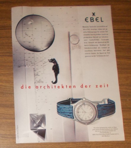 Seltene werbung vintage ebel - seltene,