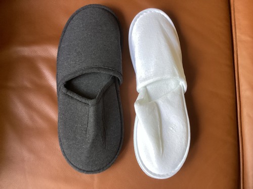 Paar gästeschuhe frottee - 2, gästeschuhe,