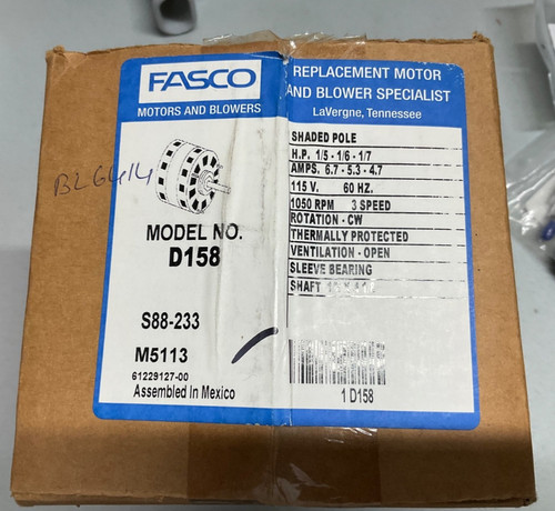 Fasco shaded pole indoor fan - fasco,