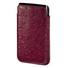 Hama Famous Leder Tasche Case Etui für Blackberry Torch 9860 9800 Bold 9900 9790
