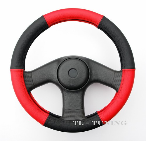 Lenkradbezug rot schwarz - lenkradbezug, rot-schwarz