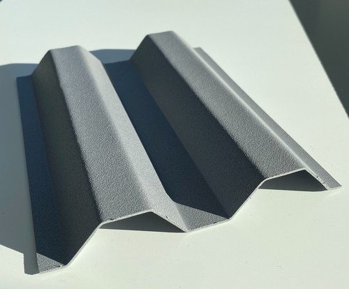 Pvc trapezplatte grau - pvc,