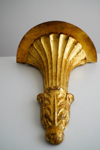Antike wandkonsole aus holz - antike,
