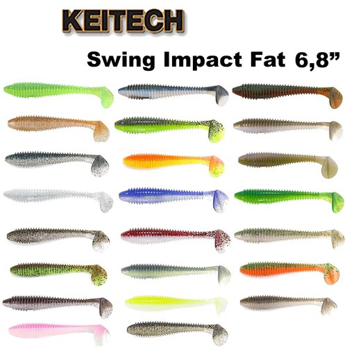 Keitech swing impact fat - impact, 6,8"