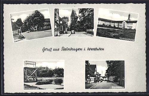 Steinhagen westf - ak, /