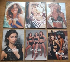 6 Katalog Catalog Catalogue Lingerie Dessous Legwear Swimwear Beachwear
