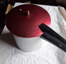 DDR Schnellkochtopf aus Aluminium 5 Liter Einkochtopf gebraucht