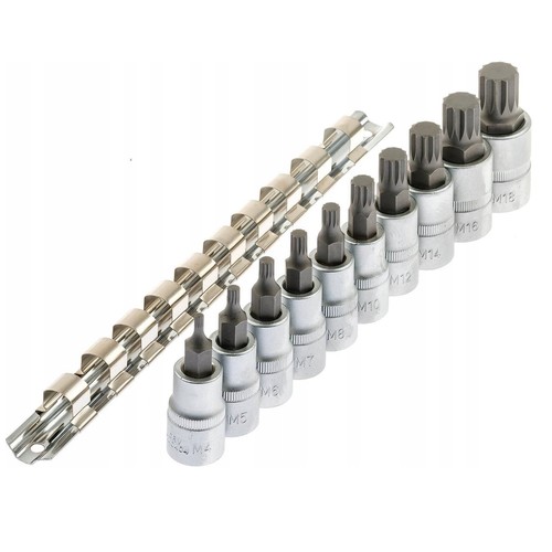 Steckschlüssel satz - steckschlüssel, 1/2"