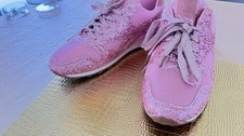Rosa Glitzer Sneakers Gr 41