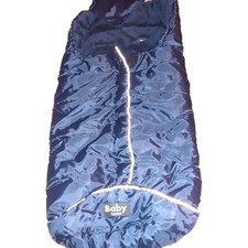 Kinderwagen Winterfußsack Fußsack dunkelblau warm  Baby Trendy