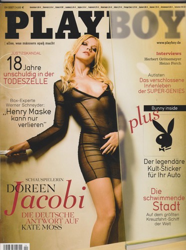 Playboy 2007 doreen jacobi - playboy,