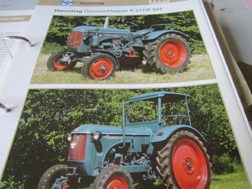 Traktor archiv hanomag - traktor,