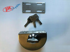 JM Mittelflickenschloss für robuste Glastüren mit Drehverschluss + Schlüssel