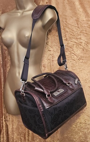 Brighton braun leder schwarz - brighton, leder/schwarz
