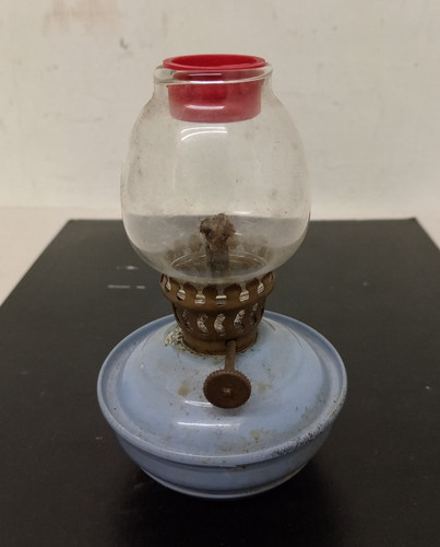 Vintage kleine petroleumlampe - kleine,