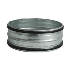 Wickelfalzrohr Steckverbinder