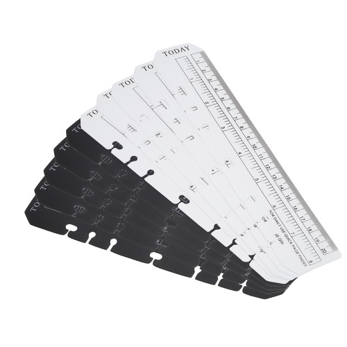 8 lesezeichen lineal - 8.7",