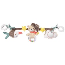 Fehn Kinderwagenkette Spielzeug Bruno – Baby Mobile Kette mit niedlichen Figuren