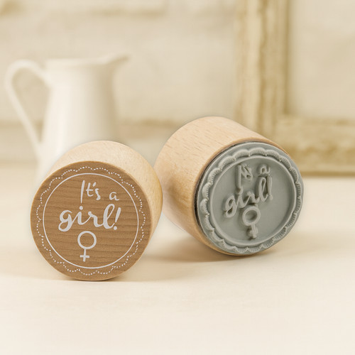 Motivstempel a girl - it,