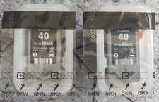 2 x Original Canon PG-40