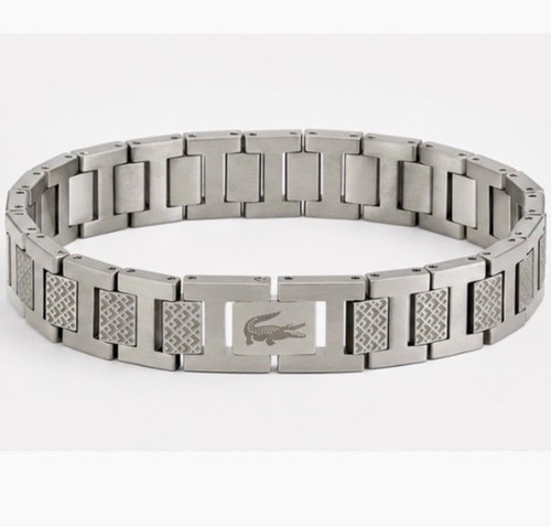 Lacoste armband edelstahl - lacoste,
