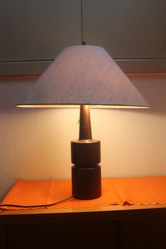 Große domus teak lampe - große,