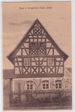 40508 Ak Haus in Langendorf Kreis Zeitz um 1920