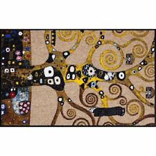 Salonloewe Fußmatte waschbar Ethno Impressions Klimt Lebensbaum 75x120 cm