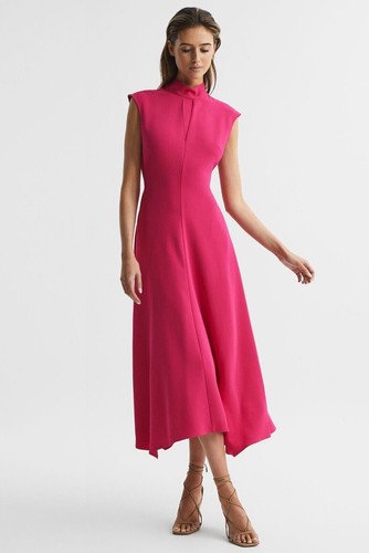 Reiss livvy midikleid mit - midikleid,