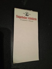 Haigerlocher Schloßbräu alter Rechnungsblock 20 Seiten aus einer Erbschaft 