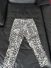 Marc Cain Hose Schwarz Weiß
