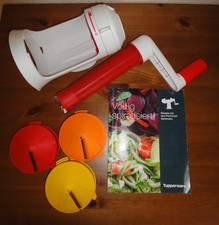 Tupperware Profi-Chef Spiralwerk Spiralino Spaghetti Gemüseschneider *WIE NEU*