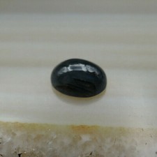 Echter Saphir oval Cabochon Edelstein Fasserstein Sammlerstein Schmuck b146