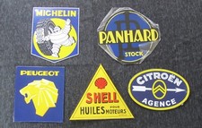 5x  1:18 Firmenschilder